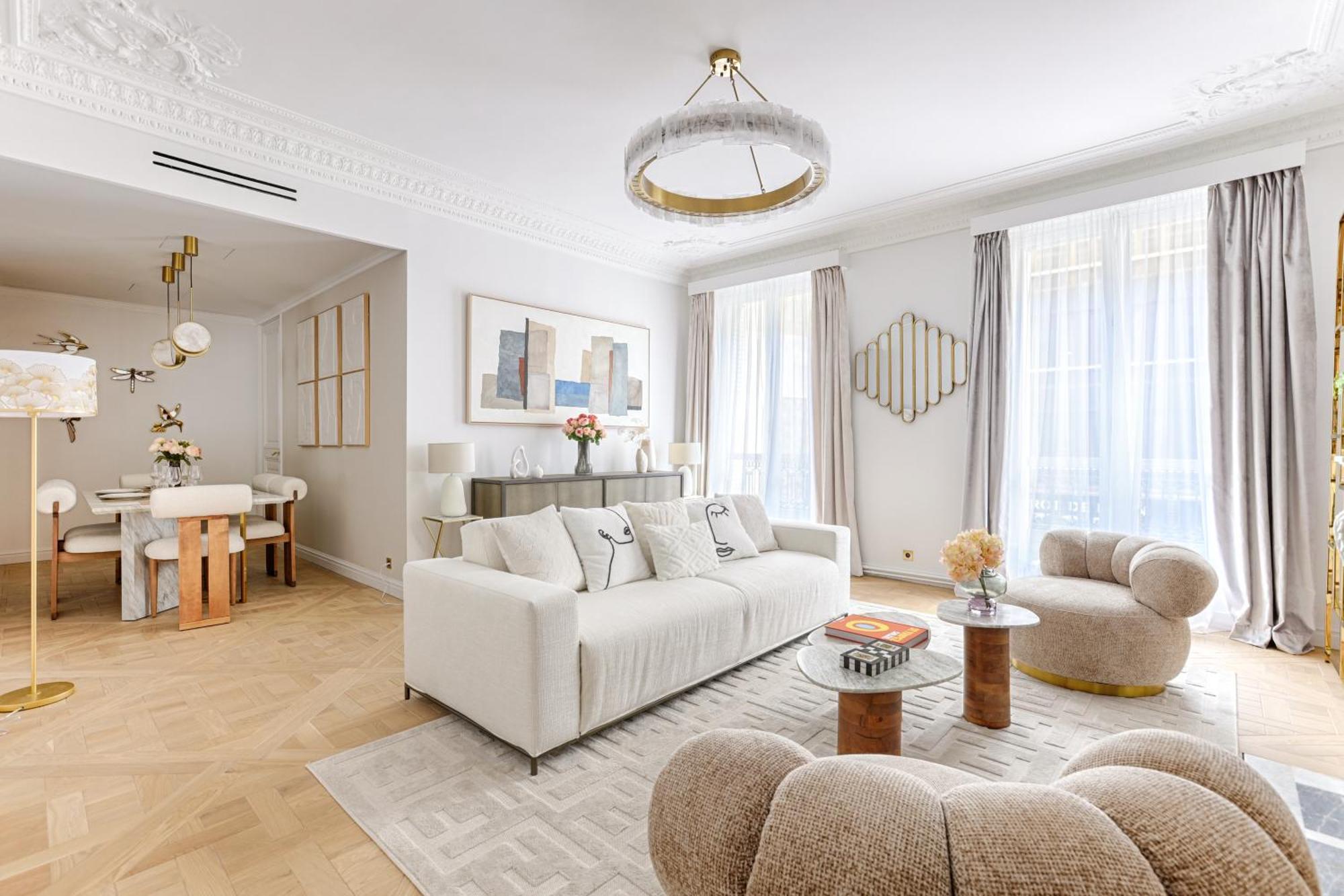 Elegant Luxury Apartment For 6 On Champs-Elysees Parigi Esterno foto