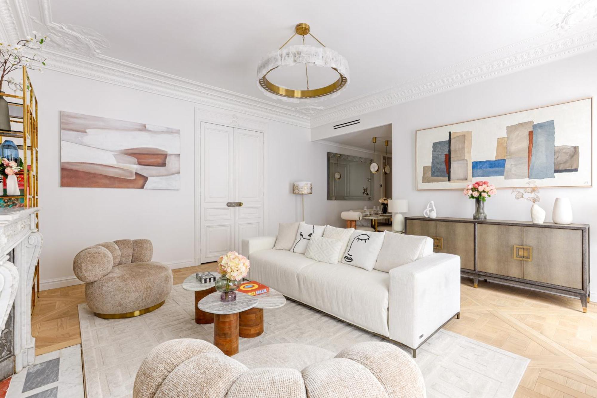 Elegant Luxury Apartment For 6 On Champs-Elysees Parigi Esterno foto